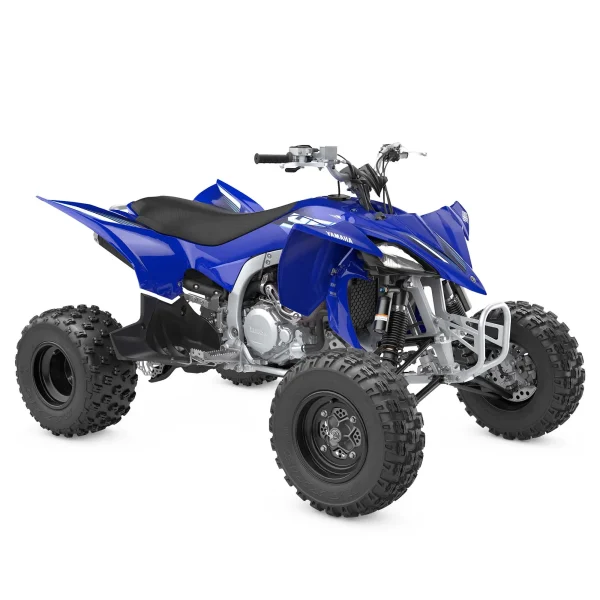 De YFZ450R is een echte sportmachine - zonder compromissen. Met het scherp sturende chassis en de ultra-responsieve 450 cc motor is dit één van de succesvolste racemachines die momenteel beschikbaar zijn.